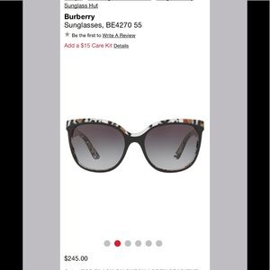 NWT - Burberry Sunglasses BE4270